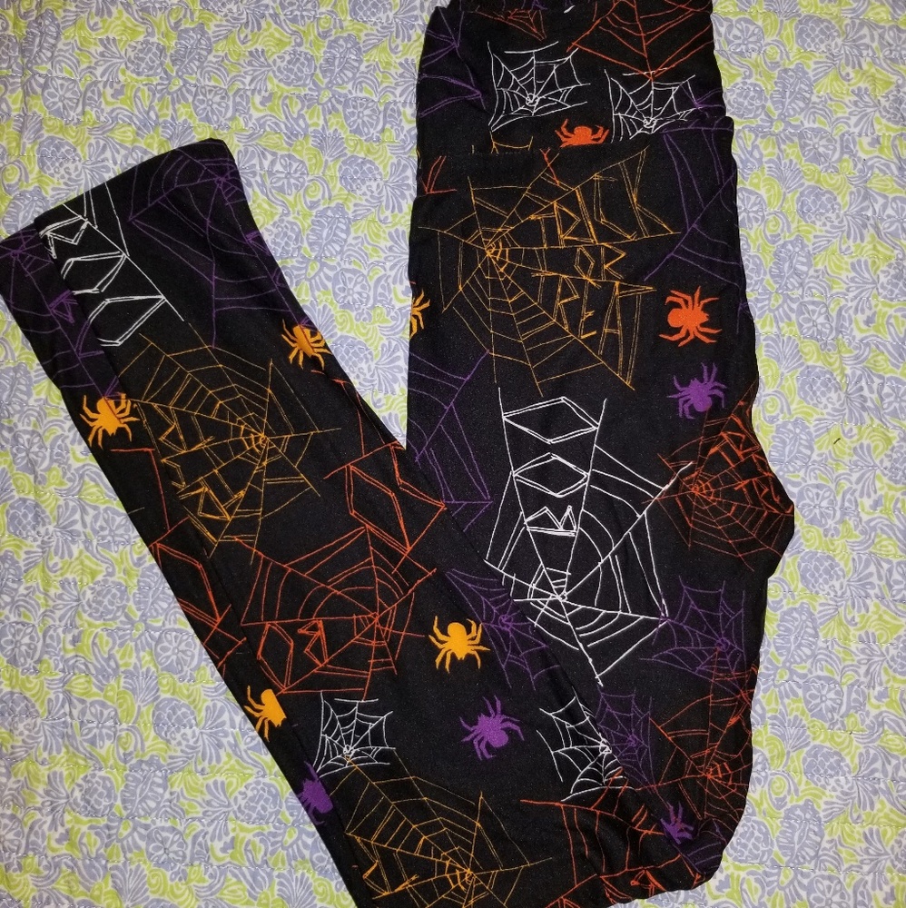 Lularoe OS Halloween Leggings